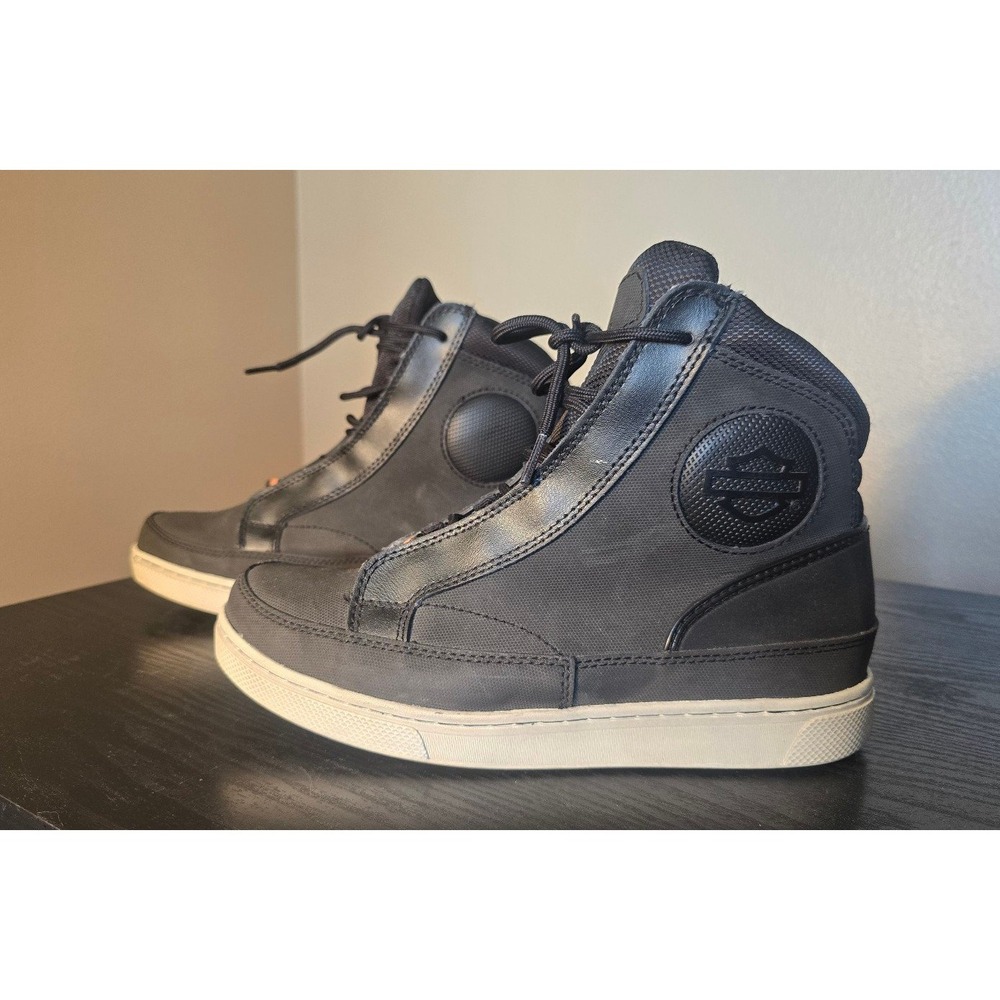 Harley Davidson women's Vardon black waterproof riding‎ sneakers